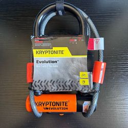 Krytonite Evolution Mini 7 U  U-Lock 4' Cable Bracket Flex