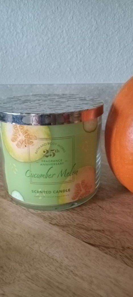 Cucumber Melon Scented Candle