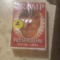 Presidential Donald Trump 2016 Playing Cards 