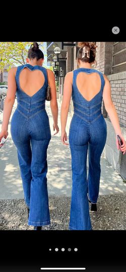Denim Body Jumpsuit