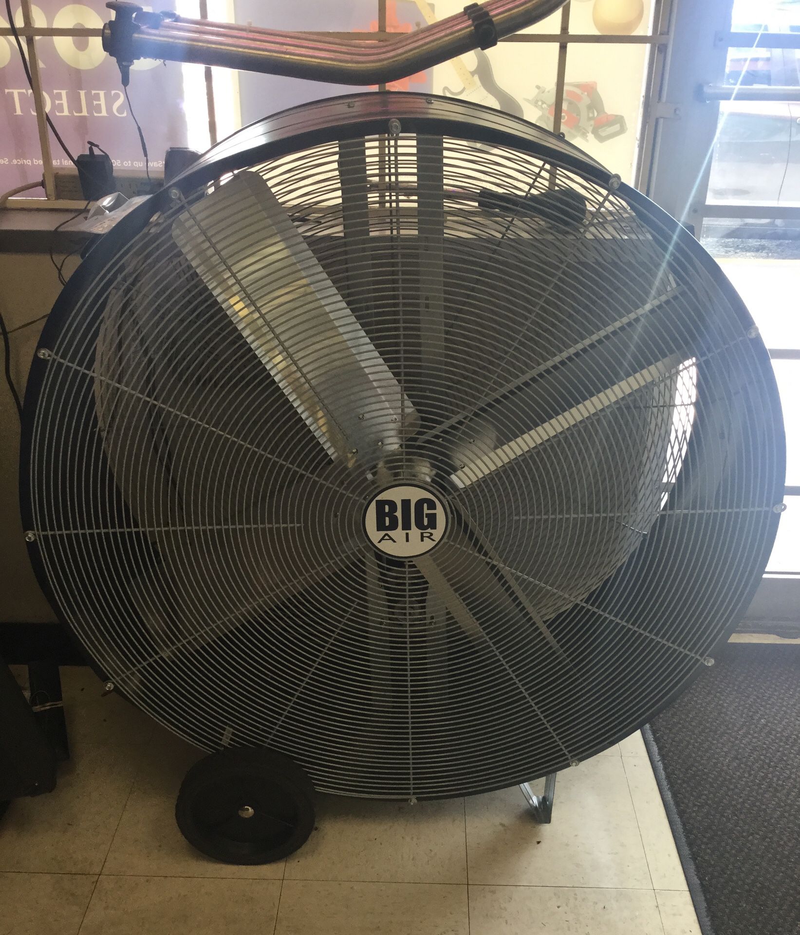 Big air shop fan