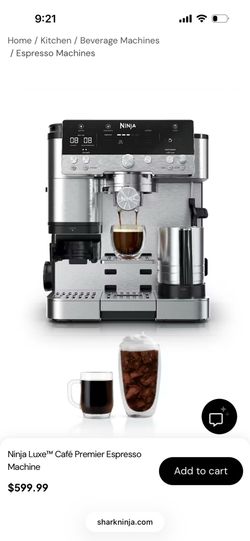 Ninja espresso machine