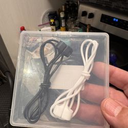 Over Neck Air Pod Holders To Avoid Them Falling White & Black Never Been Used 