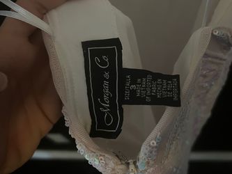 Morgan & Co. Beaded Sequin Prom/Formal Dress – Size 3