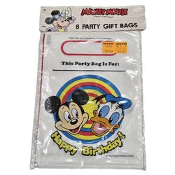 Vintage Mickey Mouse Party Bags