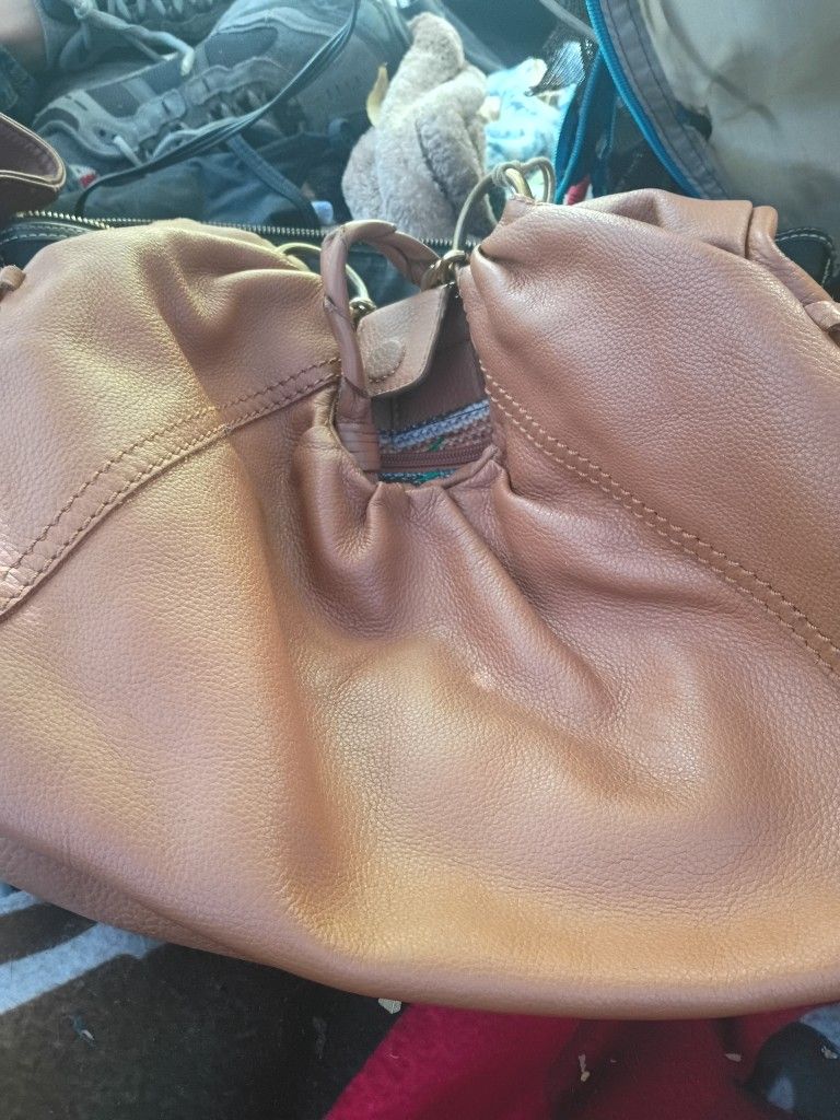 Tan Purse
