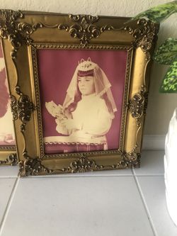 Antique Picture Frame 11x14 Picture Size.