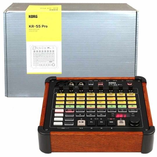 Korg KR 55 Pro Rhythm/drum Machine- Mixer Recorder