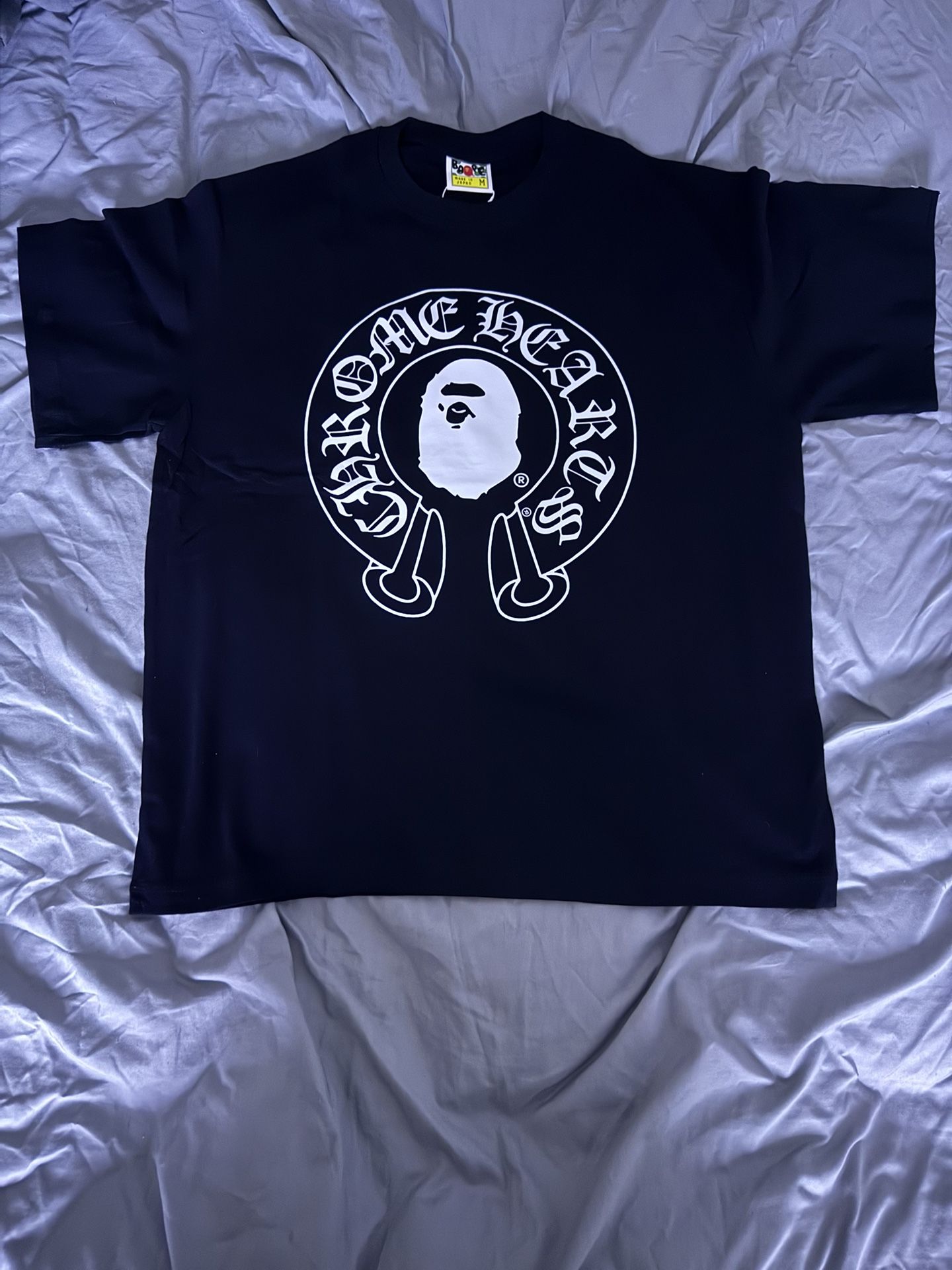 Bape X Chrome Heart Tee