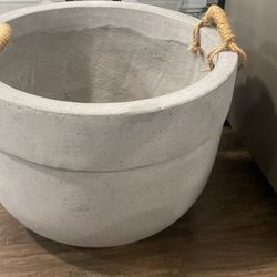 Urban Outfitters Cement Modern Planter 