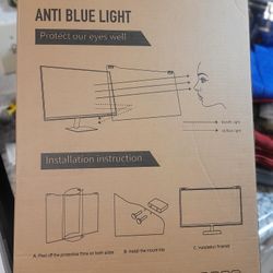 Computer BLUE LIGHT SCREEN 