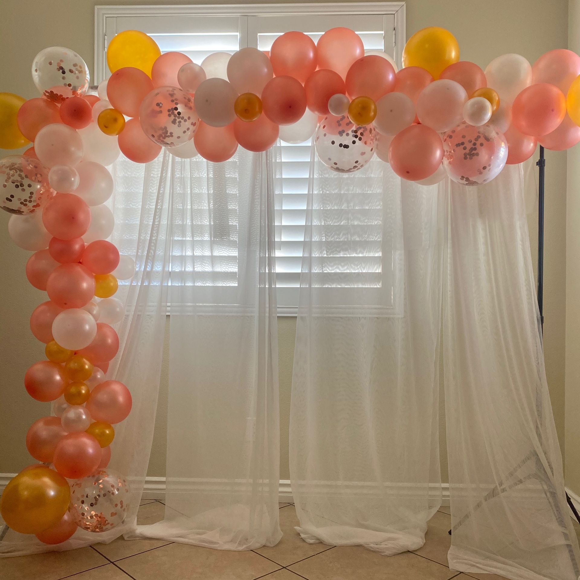 2 separate Balloon garland only