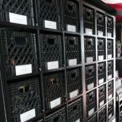 $5 Each Black Milk Crate Storage Bins 