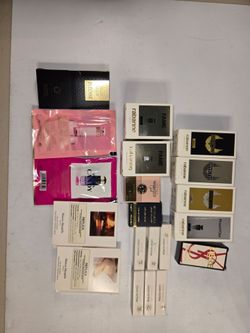 Collectable Designer Fragrance Samples and dabbers authentic message for prices