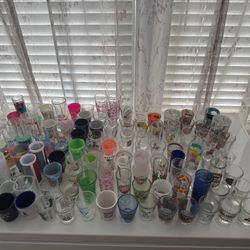 Awesome!  Shot Glass Collection (136 Glasses)