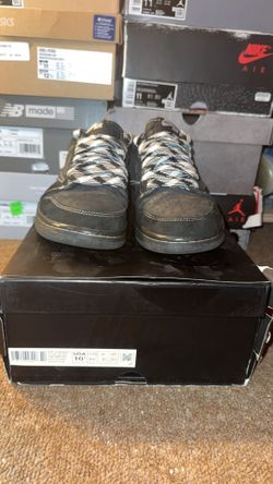 Jordan 1 Low Travis Scott Black Phantom Size 10.5 Used w/ Box