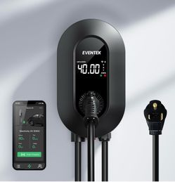 Level 2 Ev Charger 40AMP  w/ 25 ft. J172 plug