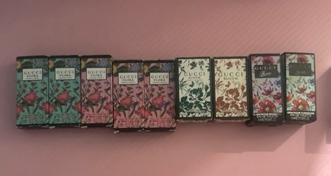 Gucci Flora & bloom Lot of 9 dabbers 5ml each price firm