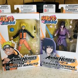 Naruto Shippuden- Anime Heroes 2PC. Set !