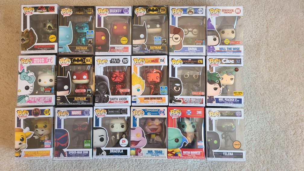 Funko Pops For Sale! Exclusives, Chases, More