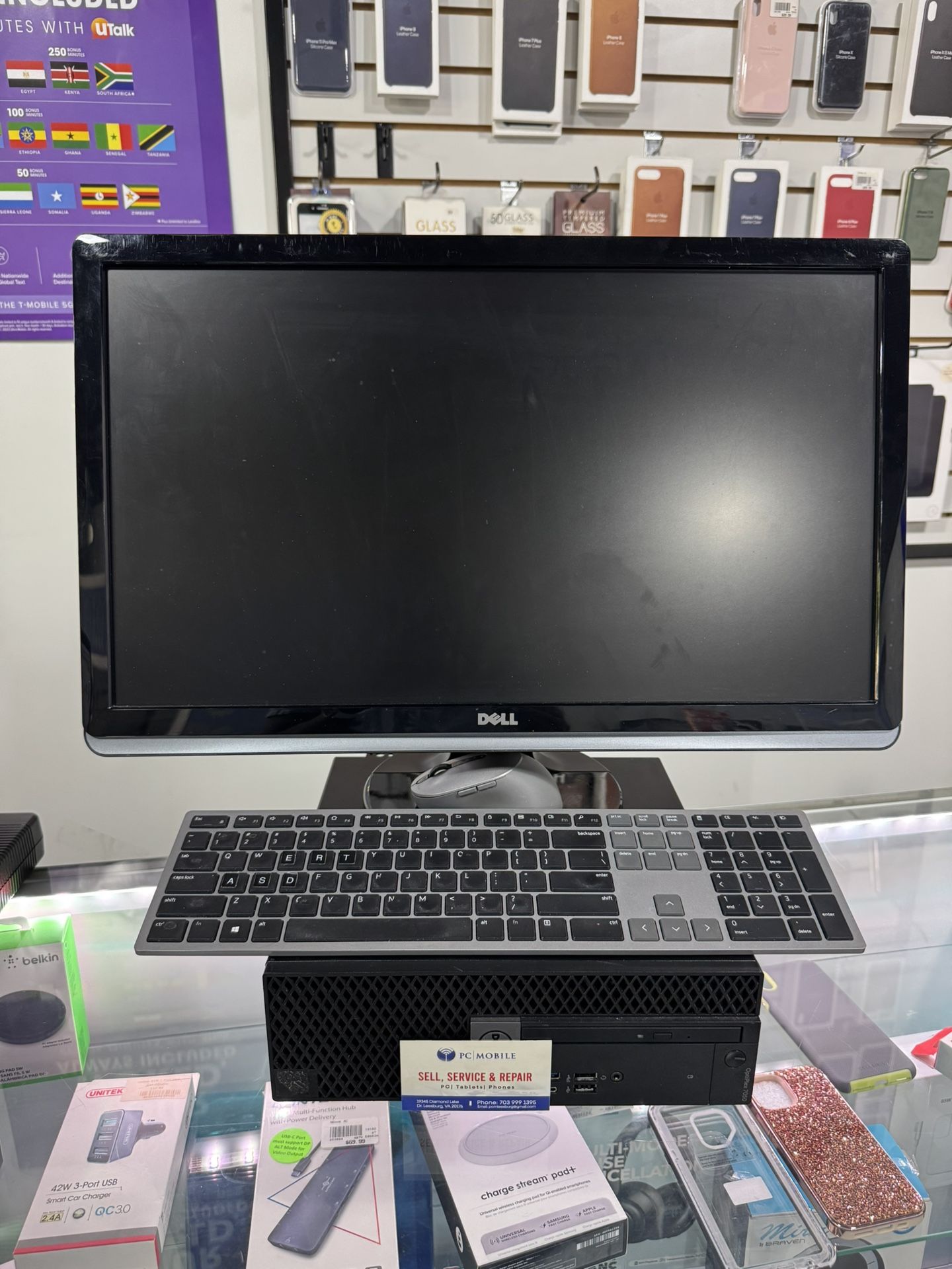 Dell OptiPlex 7050 SFF Core i7 7700 3.6 GHz 32GB RAM 1TB SSD With Screen + Mouse & Keyboard 