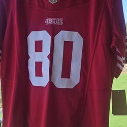 49ers Jersey Rice SZ L