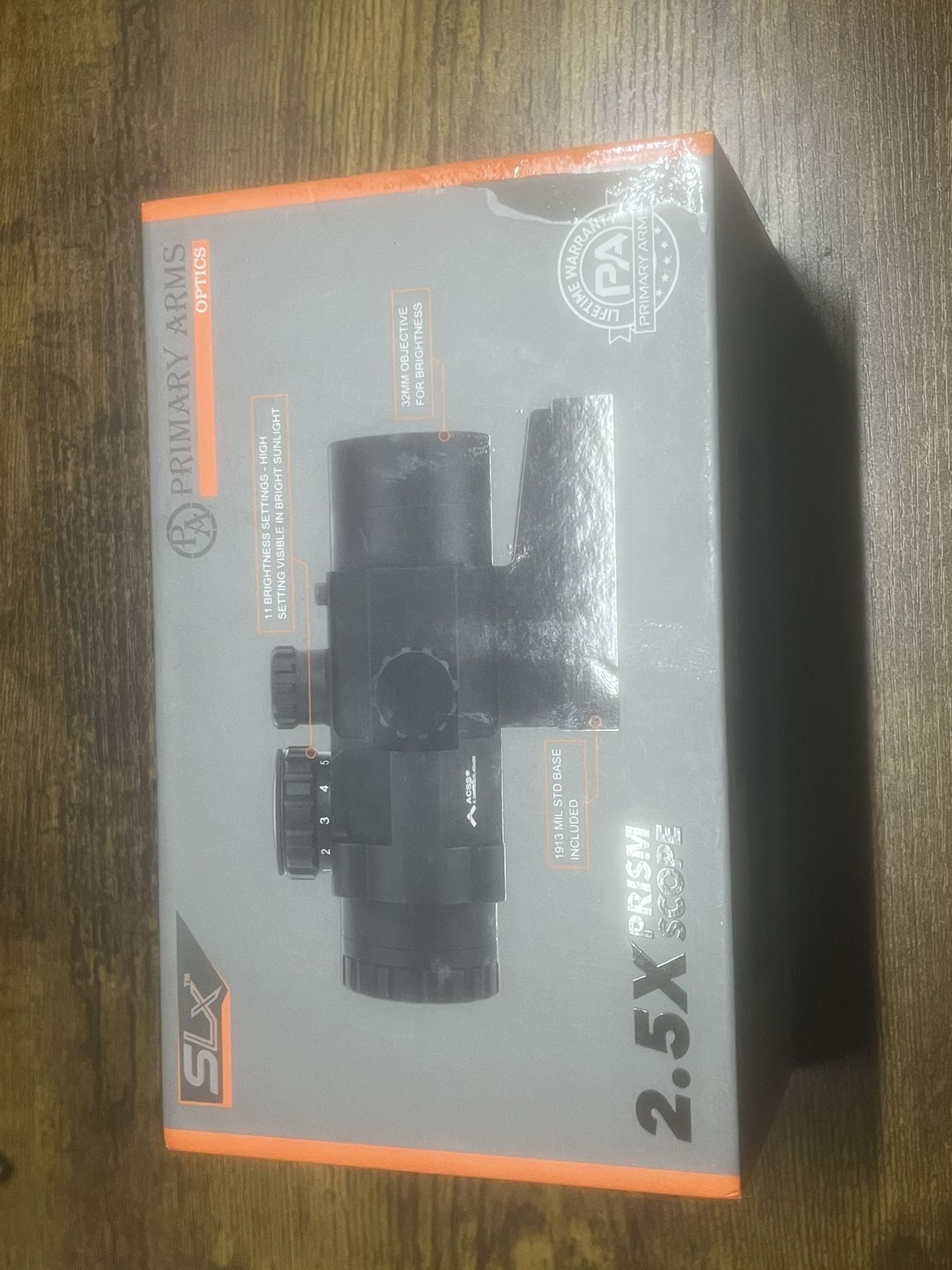 Primary Arms SLx Compact 2.5x32 Prism Scope - ACSS-M1