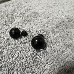 Double Sided Earrings with Feminine Temperament, a Versatile Pair of Pearl Earrings, Light Luxury Earrings