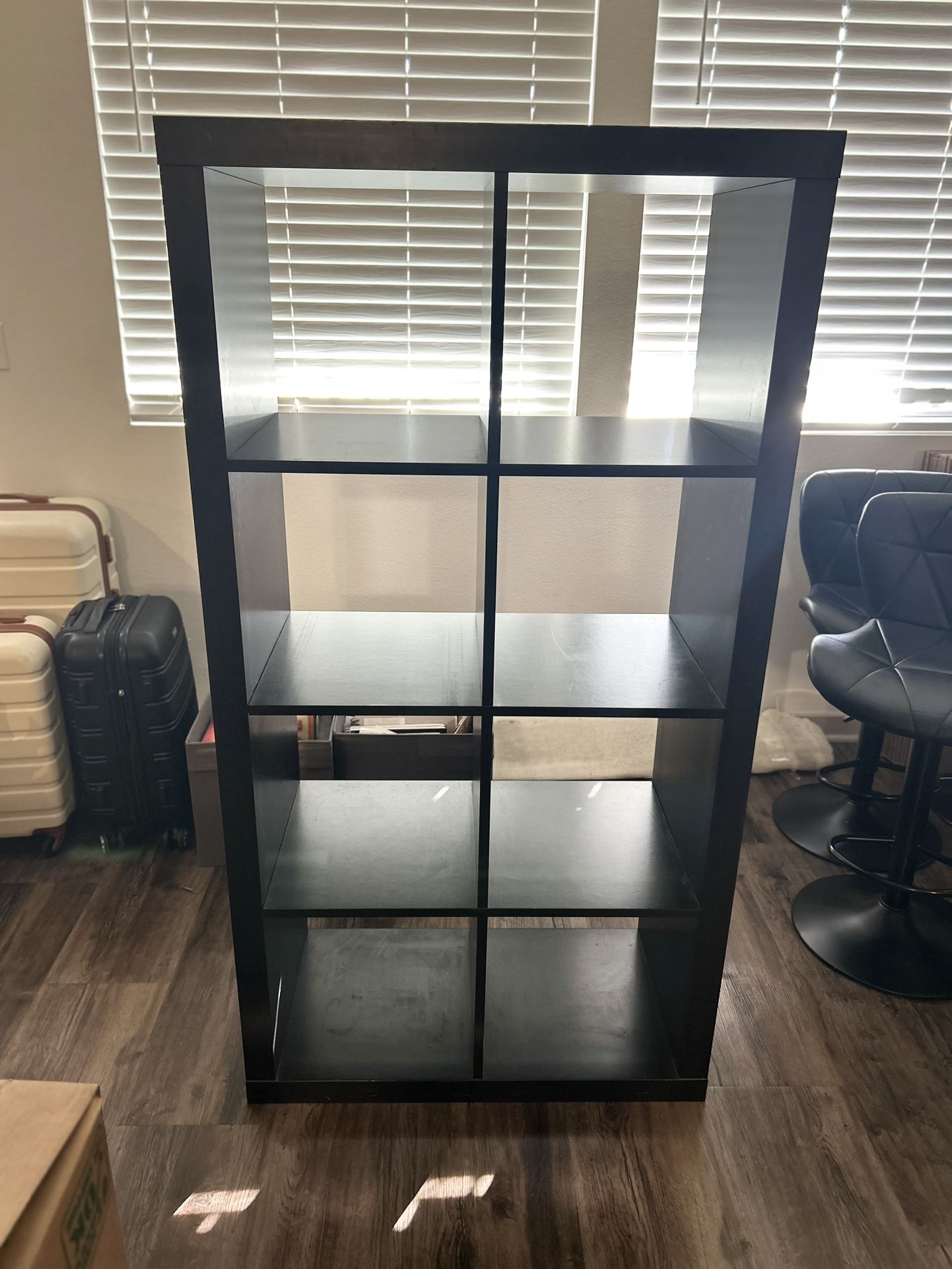 Black 8-Cube Storage/Book Shelf – $40 OBO