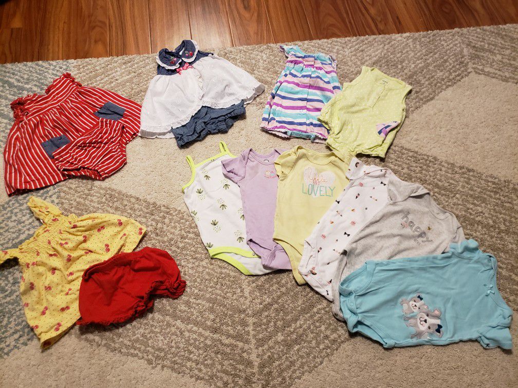 Infant Girl Summer Clothes: C