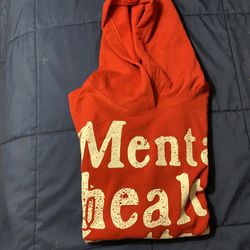 Red mental health matters hoodie 