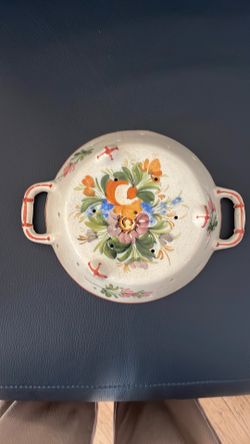 Italian ceramic strainer