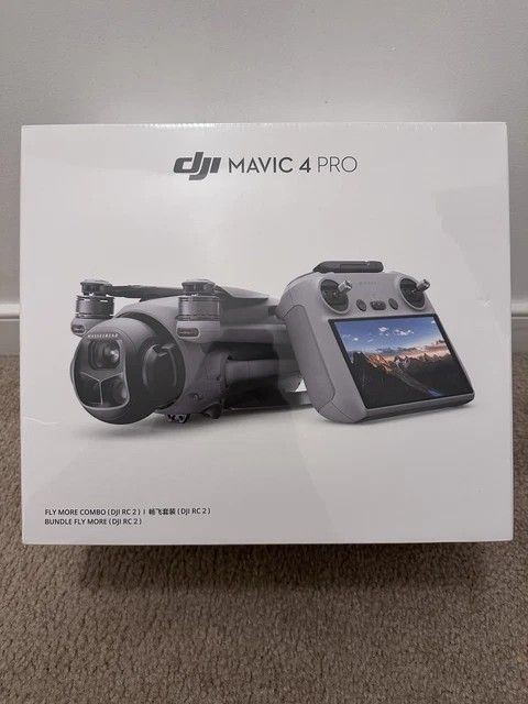 DJI Mavic 4 Pro Fly More Combo (RC 2 Controller)- New