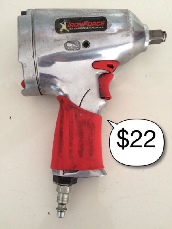 Iron Force 1/2 Inch Air Impact Wrench