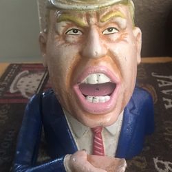Donald Trump Cast Iron Bank