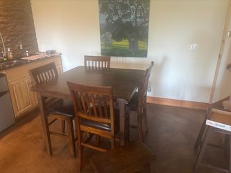 Free 42”x 42” High Table