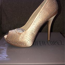 Blinged Out Heels 8.5