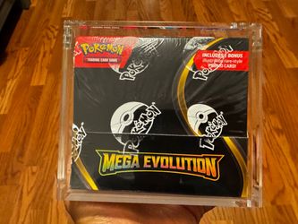 brand new Pokemon Booster Box Magnetic Acrylic Cases