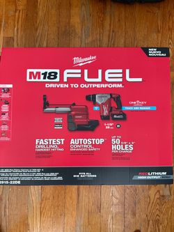 Milwaukee 2915-22DE M18 FUEL 1-1/8” SDS Plus Rotary Hammer Kit