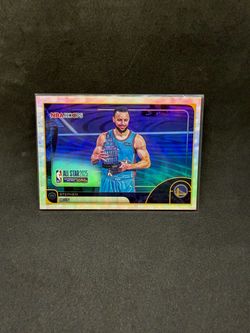 Stephen Curry NBA Hoops All-Star 2025 Holo Card
