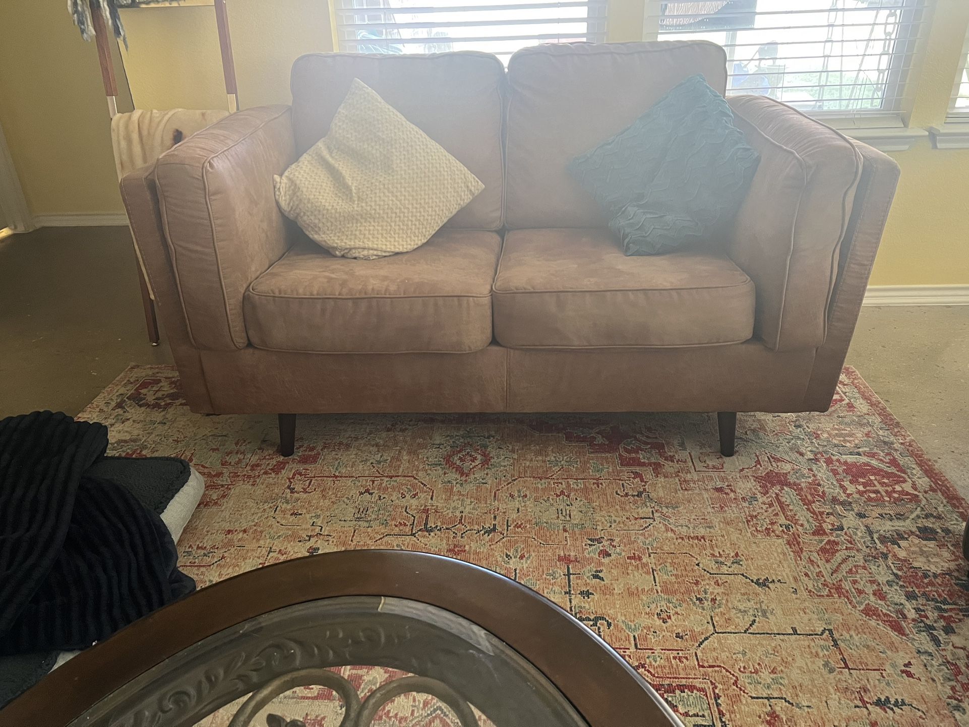 Leather Suede 3.5 Years Old