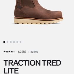 Red Wing steel toe boots