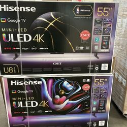 55” Inch Hisense Mini-ULED 4K 