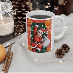 Goku Christmas Dragón Ball Z Mug 