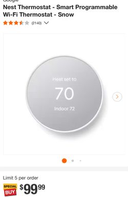 Google Nest Thermostat