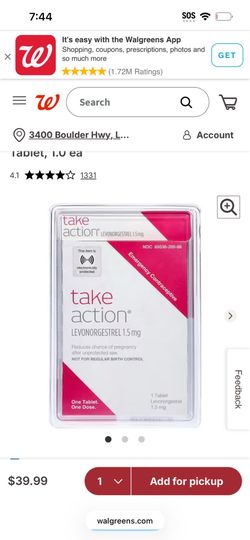 Take action