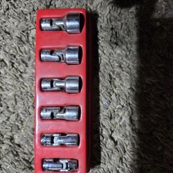 Snap-on 1/4 Wobble SAE SOCKETS 