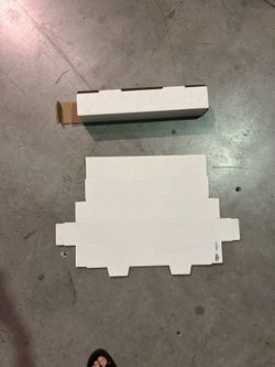 Uline Cardboard Box- 3x3x18in