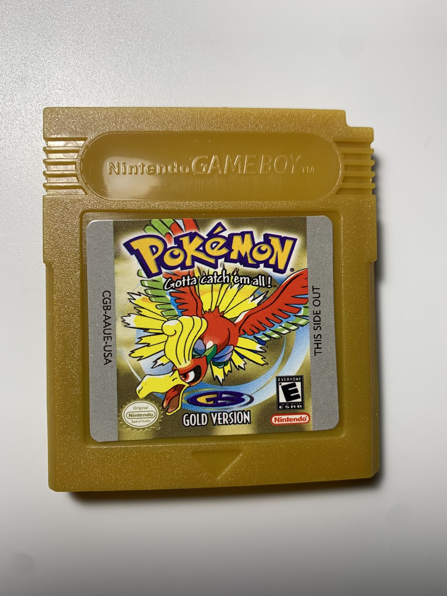 Pokemon Gameboy Game Gold Version