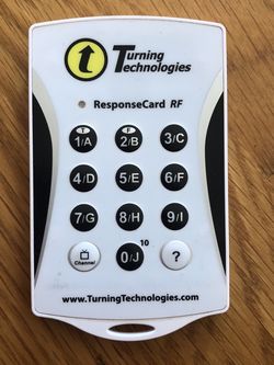 TurningTechnologies Response Card RF
